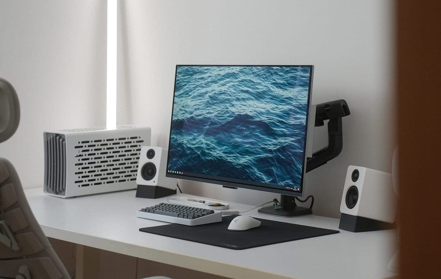 A Content Creator’s Minimal Workspace - Remote Work Setup